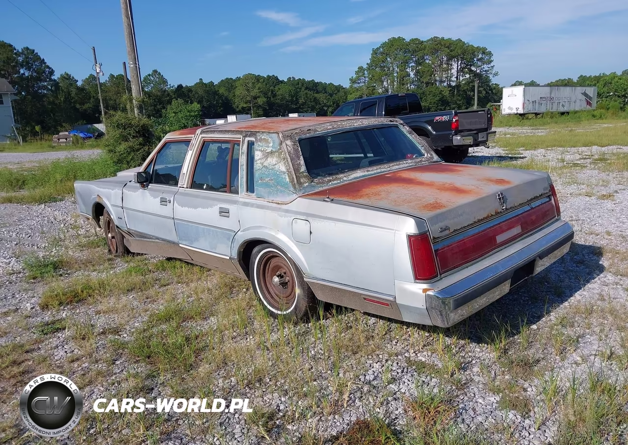 1987 Lincoln Town Car Signature VIN:1LNBM82F8HY683653 - 3