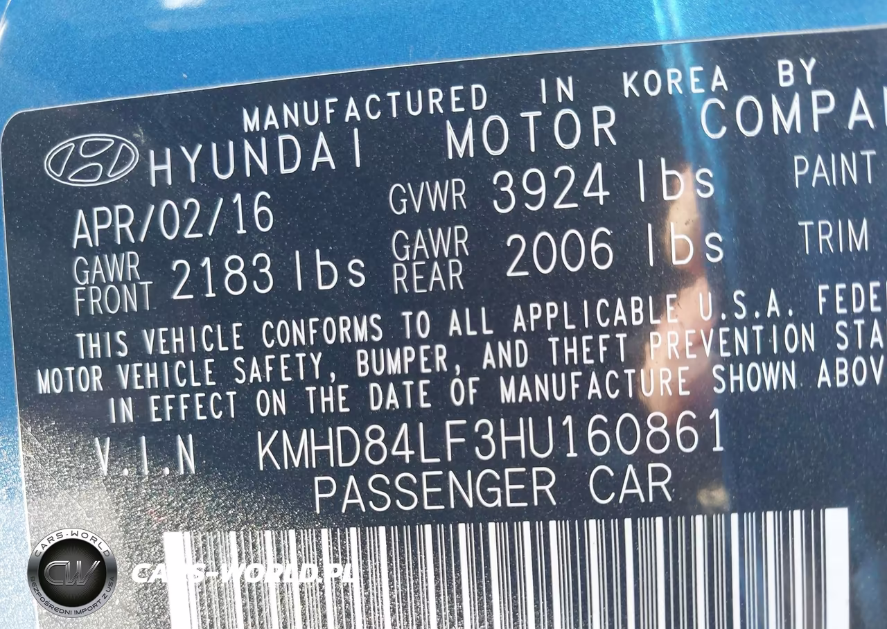 2017 Hyundai Elantra Se VIN:KMHD84LF3HU160861 - 9