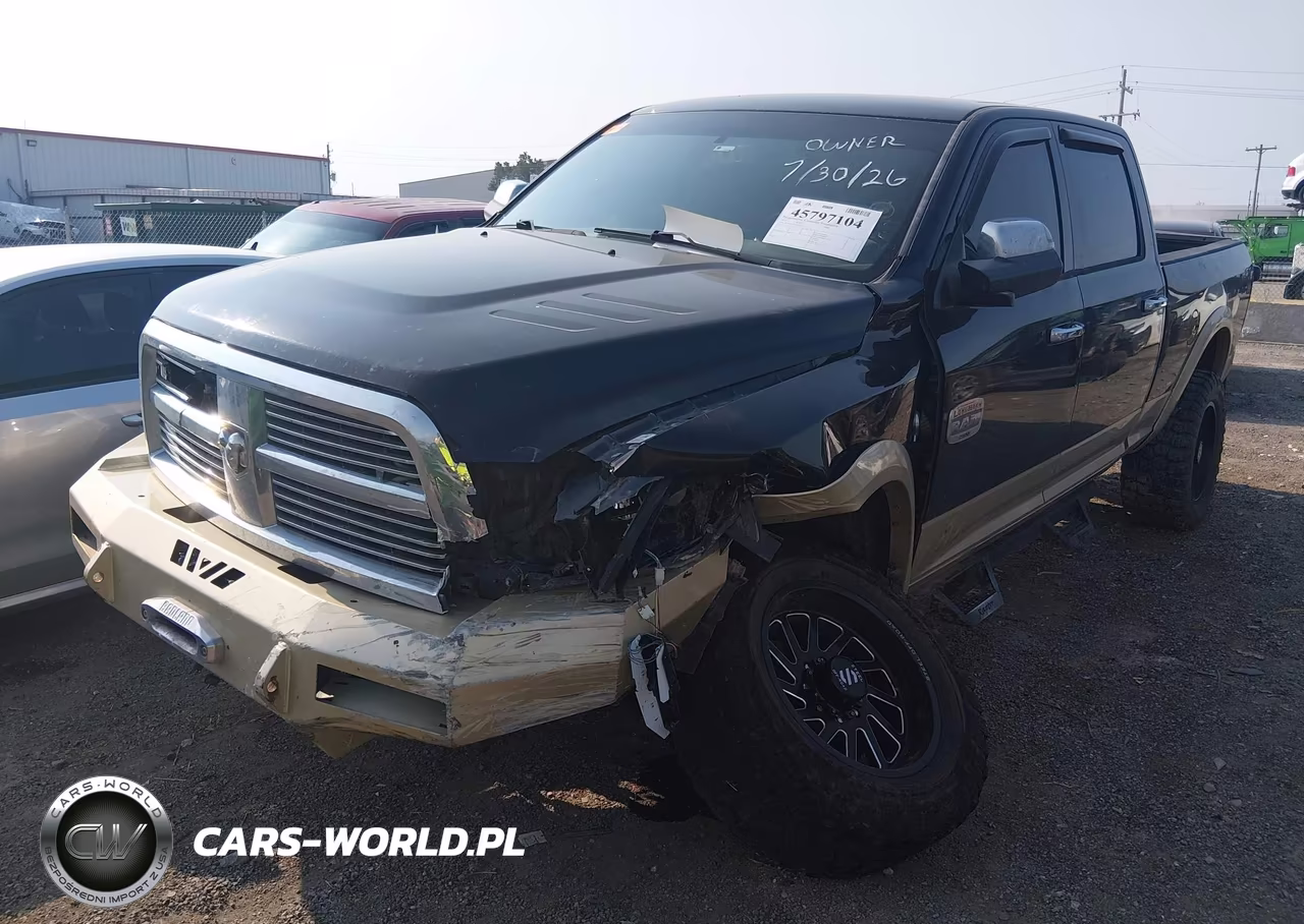 2012 Ram 2500 Laramie Longhorn VIN:3C6UD5GL2CG222534 - 2