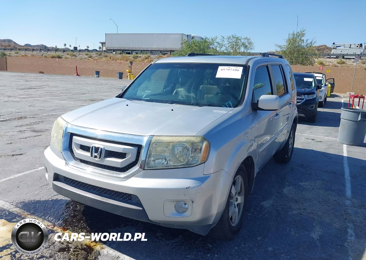 2011 Honda Pilot Ex-L VIN:5FNYF3H59BB006502 - 2