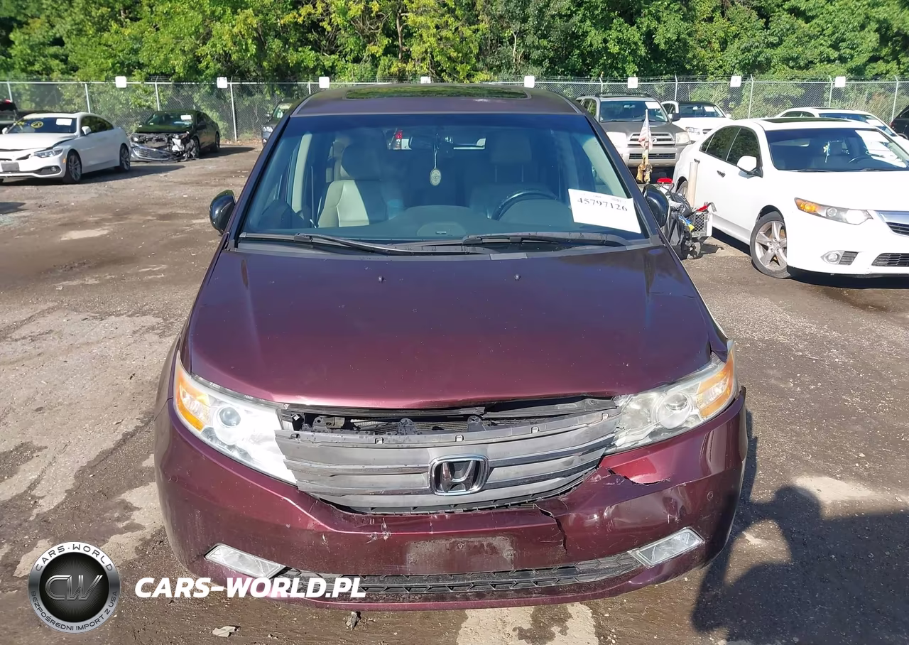 2012 Honda Odyssey Touring-Touring Elite VIN:5FNRL5H99CB117967 - 12