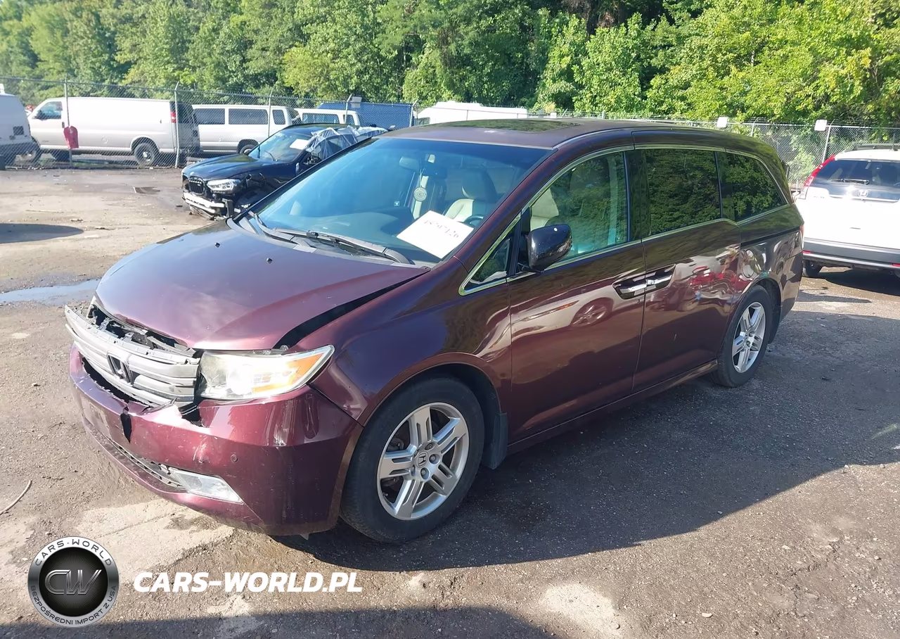 2012 Honda Odyssey Touring-Touring Elite VIN:5FNRL5H99CB117967 - 2