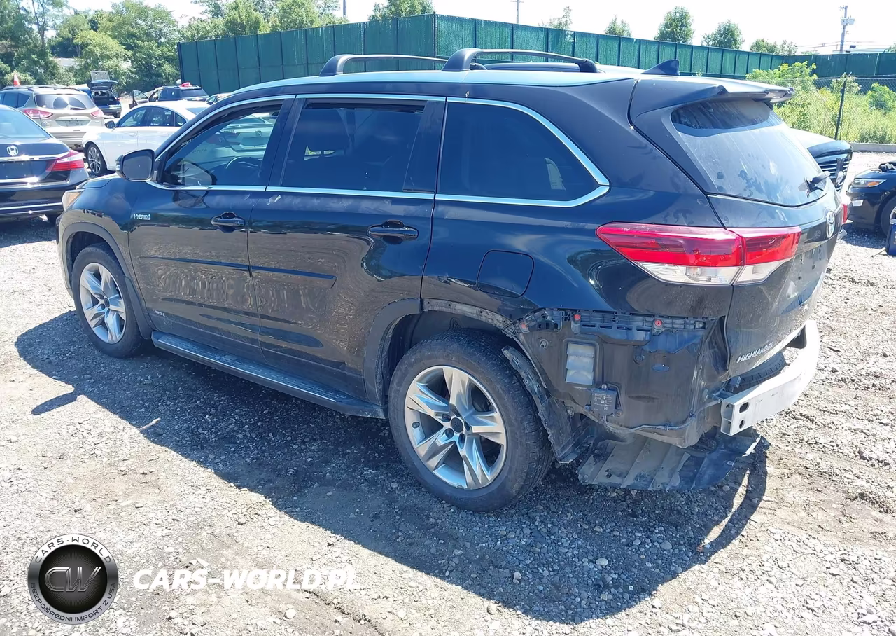 2018 Toyota Highlander Hybrid Limited VIN:5TDDGRFHXJS047727 - 3