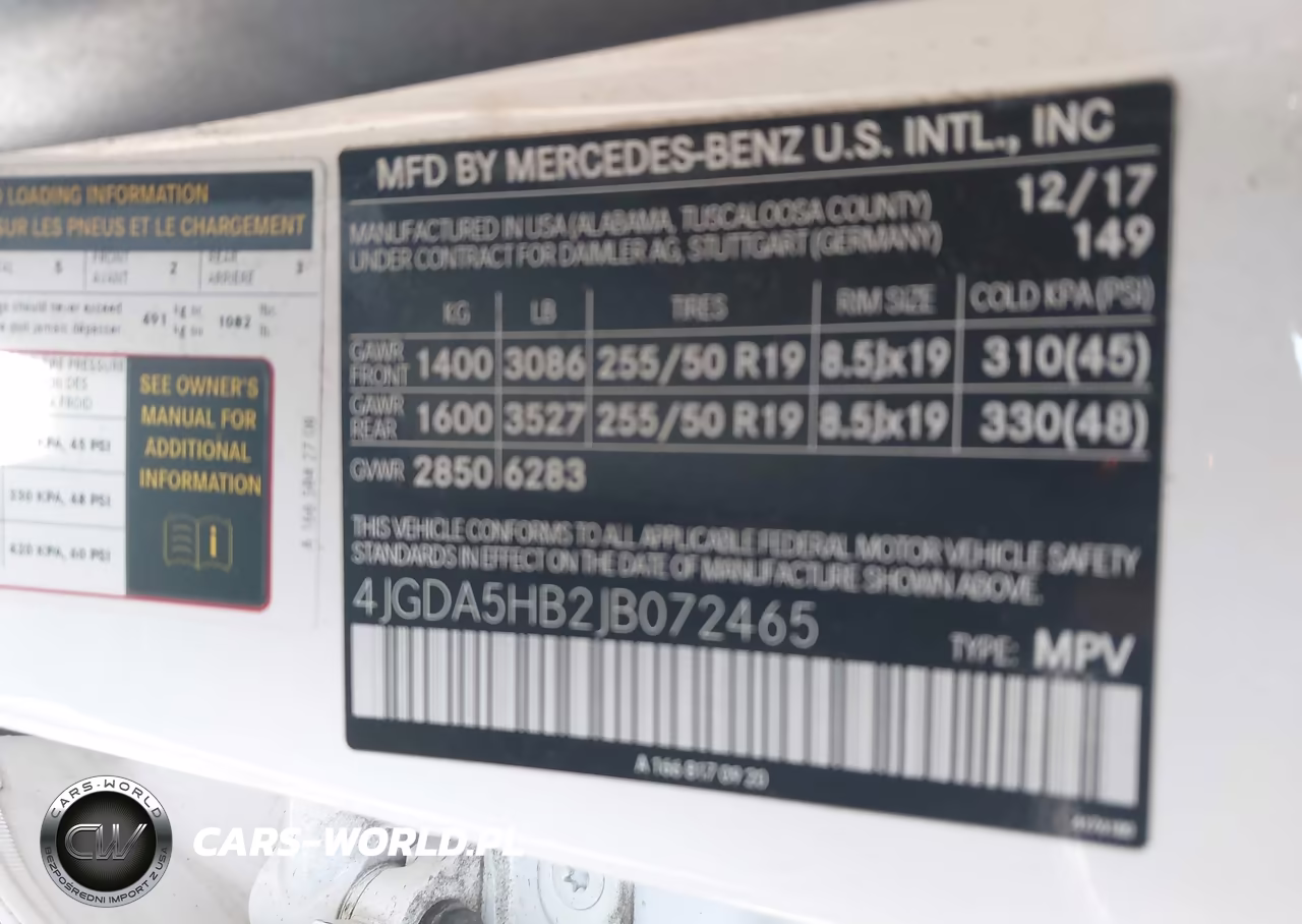 2018 Mercedes-Benz Gle 350 4Matic VIN:4JGDA5HB2JB072465 - 9