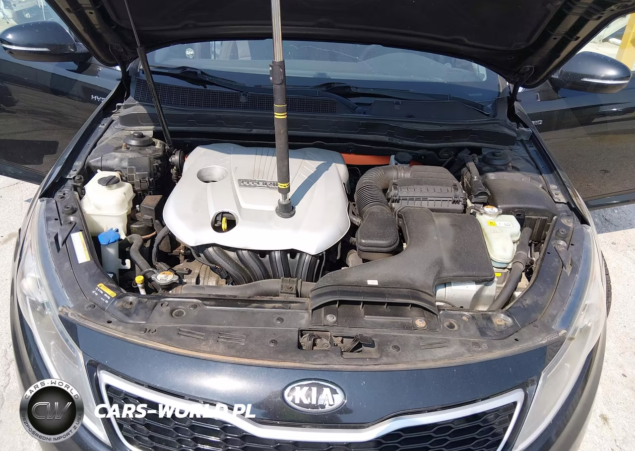 2013 Kia Optima Hybrid Lx VIN:KNAGM4ADXD5052317 - 10