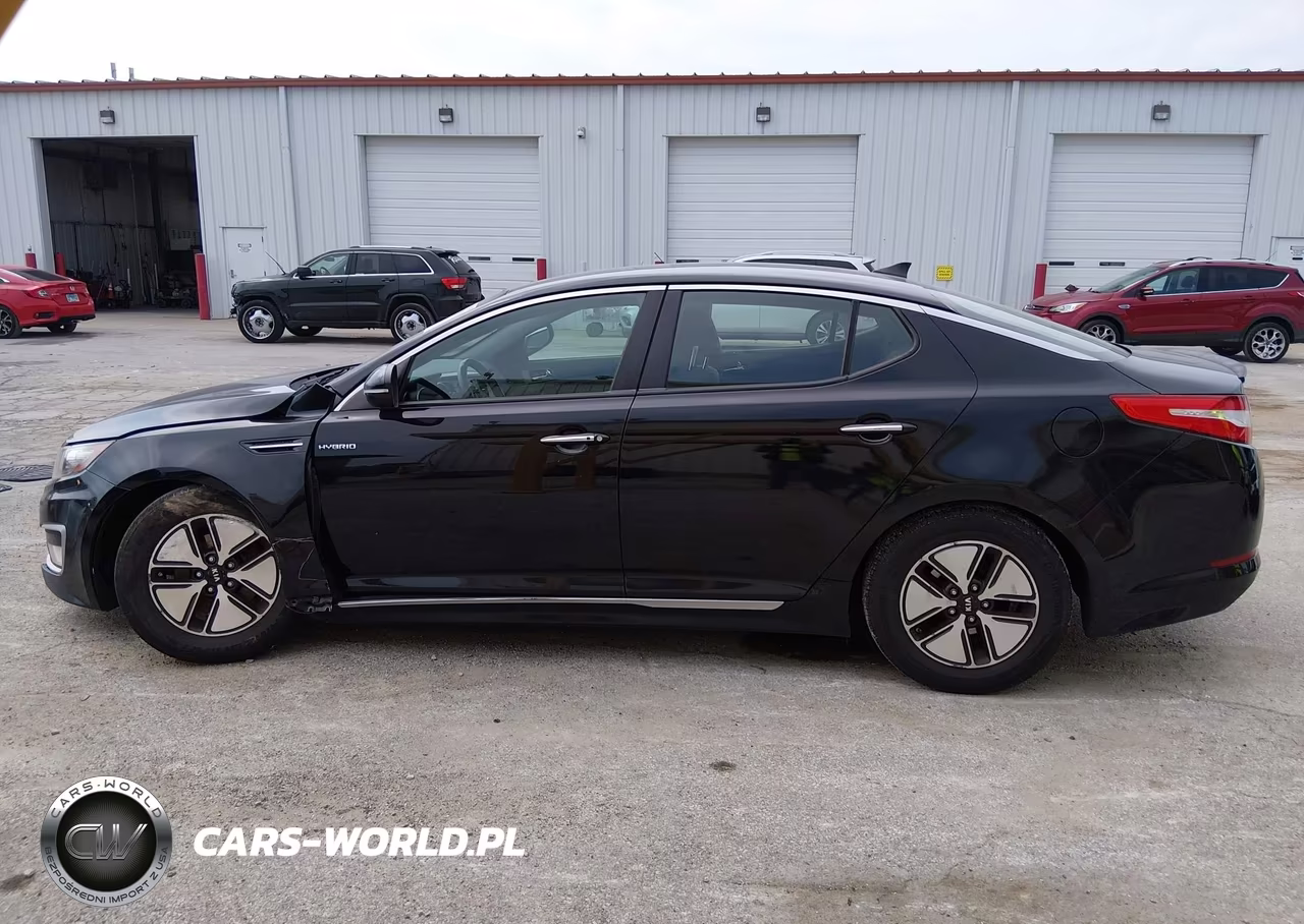 2013 Kia Optima Hybrid Lx VIN:KNAGM4ADXD5052317 - 14
