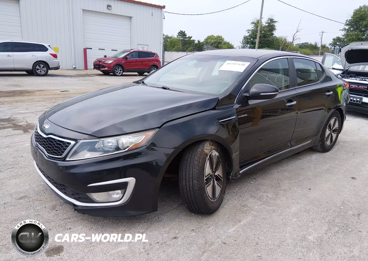 2013 Kia Optima Hybrid Lx VIN:KNAGM4ADXD5052317 - 2