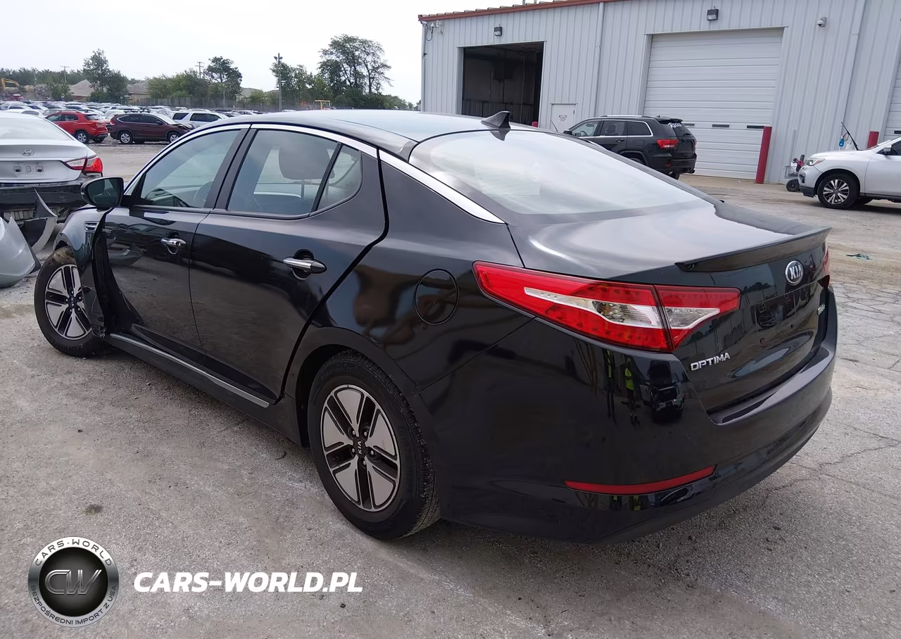 2013 Kia Optima Hybrid Lx VIN:KNAGM4ADXD5052317 - 3