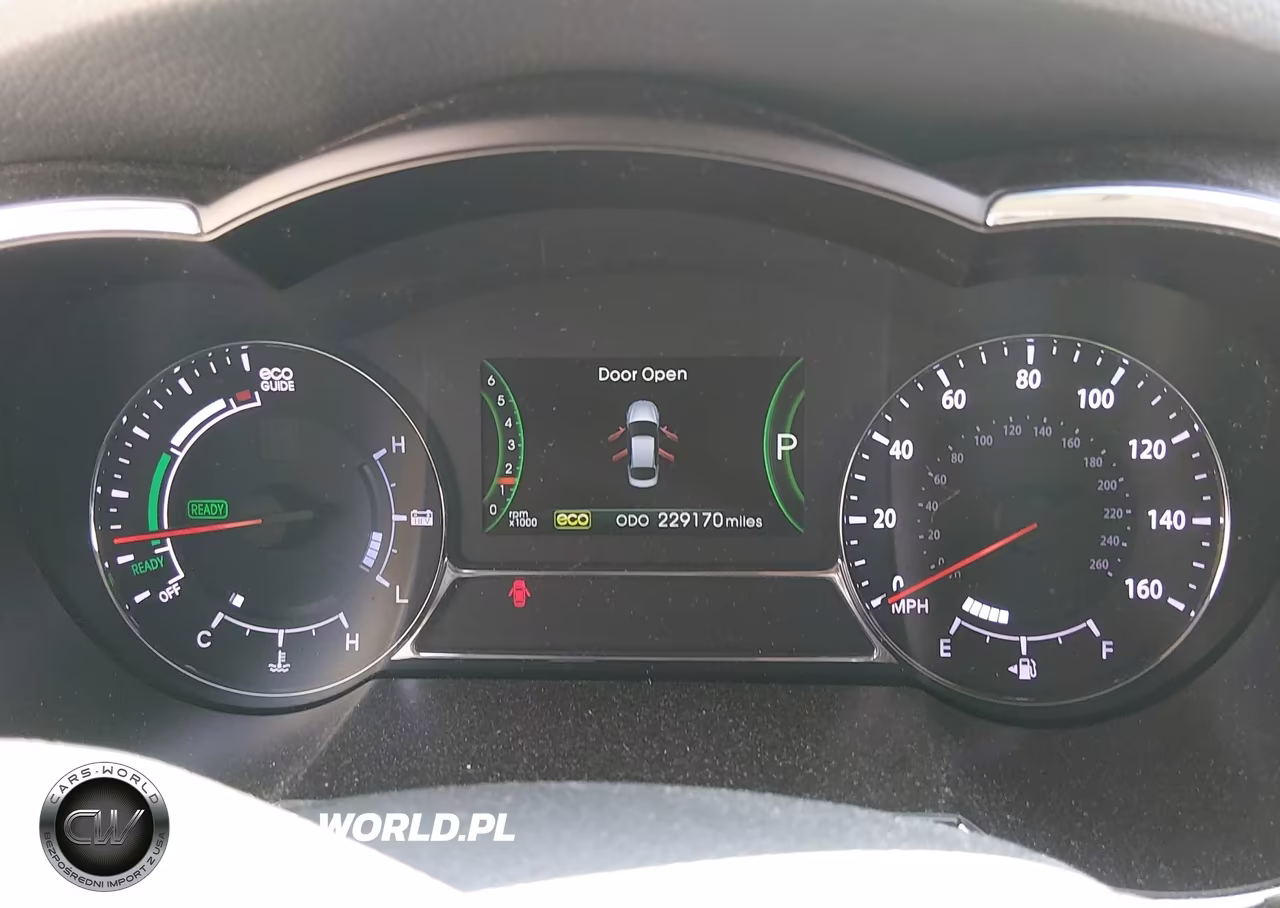 2013 Kia Optima Hybrid Lx VIN:KNAGM4ADXD5052317 - 7