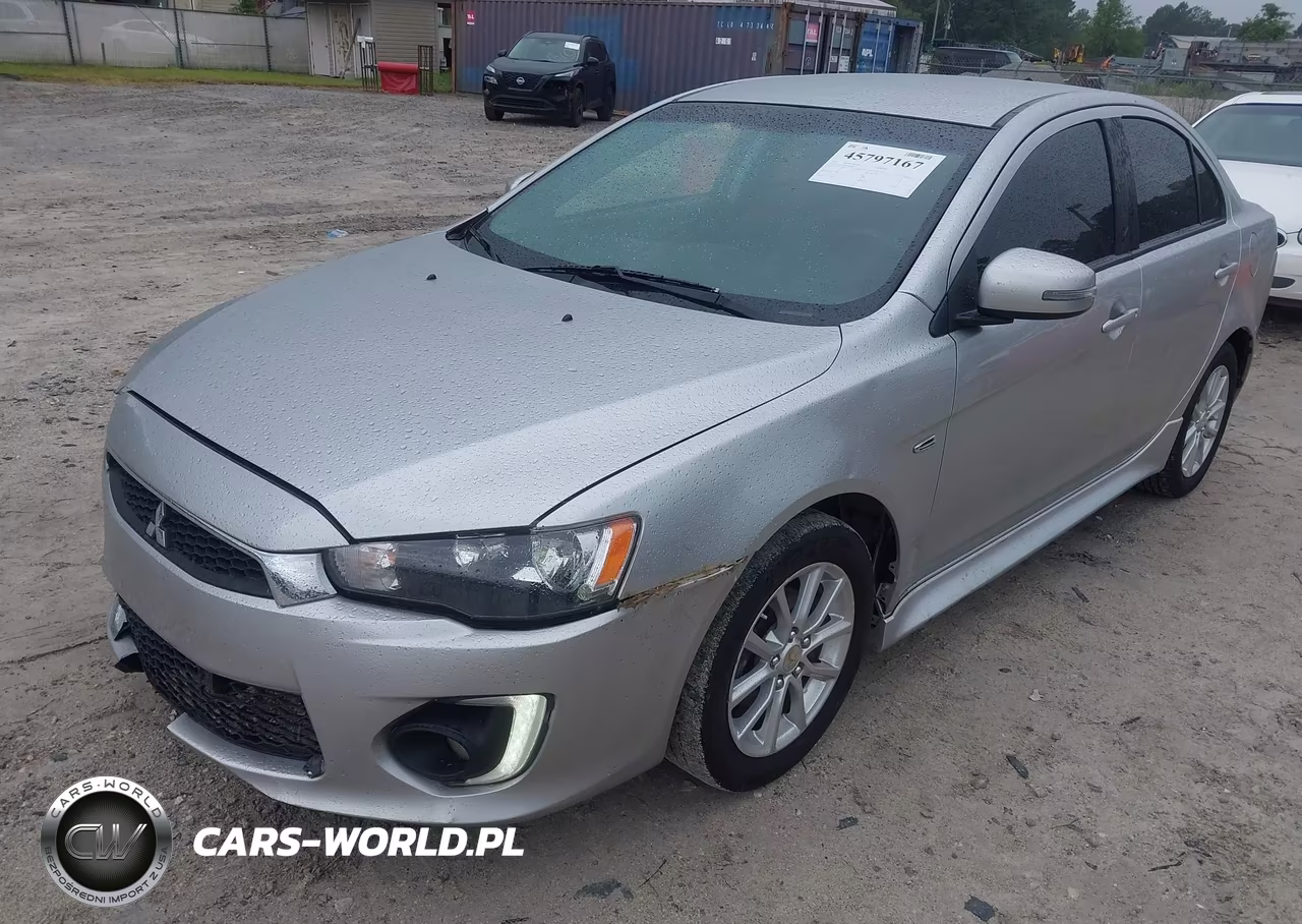 2016 Mitsubishi Lancer Es VIN:JA32U2FU0GU006692 - 2