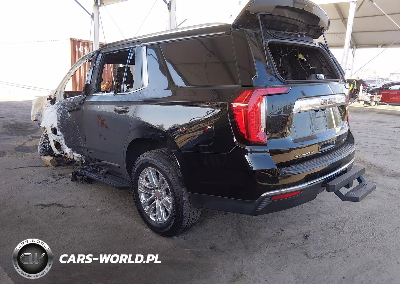 2021 GMC Yukon 4Wd Slt VIN:1GKS2BKD9MR255623 - 3