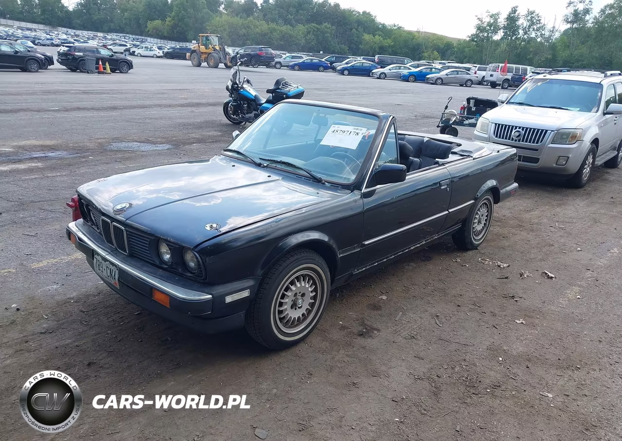 1989 BMW 325 I Automatic VIN:WBABB2306K8863879 - 2