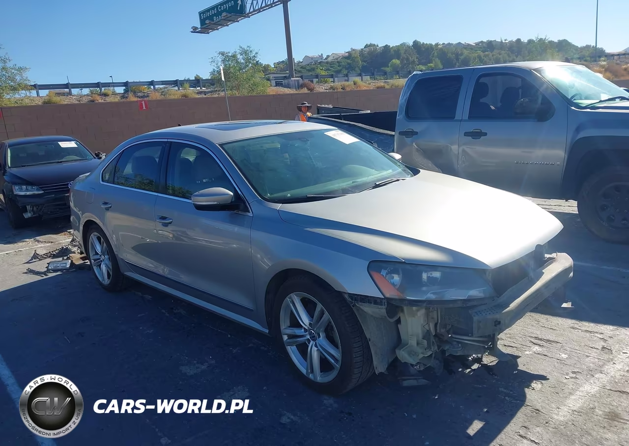 2013 Volkswagen Passat 2.0L Tdi Sel Premium