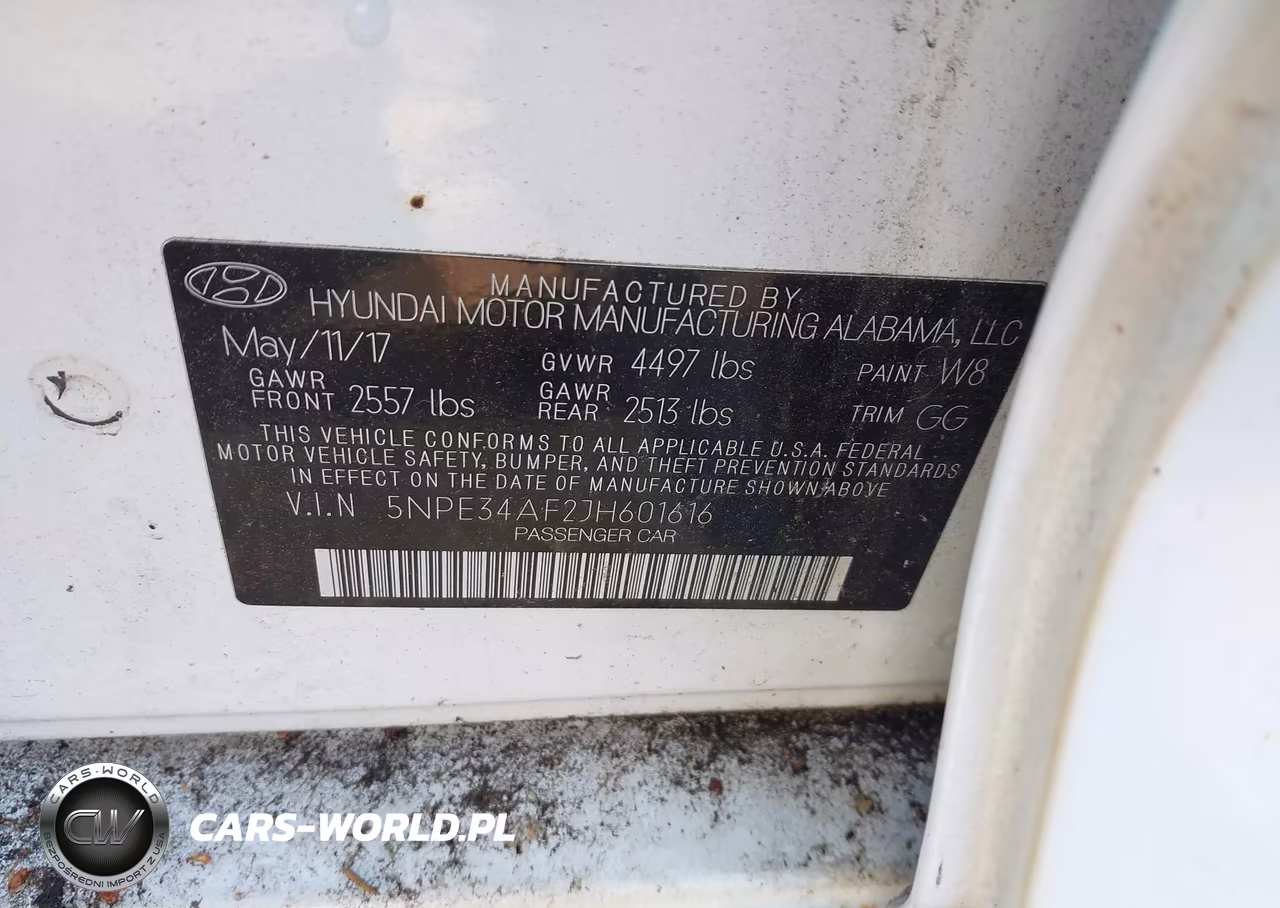 2018 Hyundai Sonata Sel VIN:5NPE34AF2JH601616 - 9