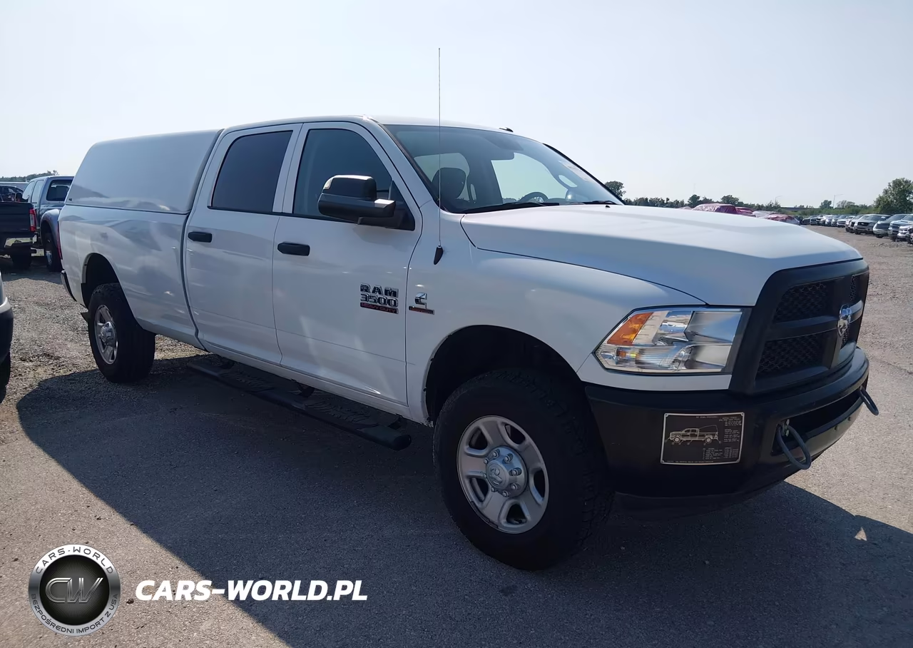 2017 Ram 3500 Tradesman 4X4 8' Box