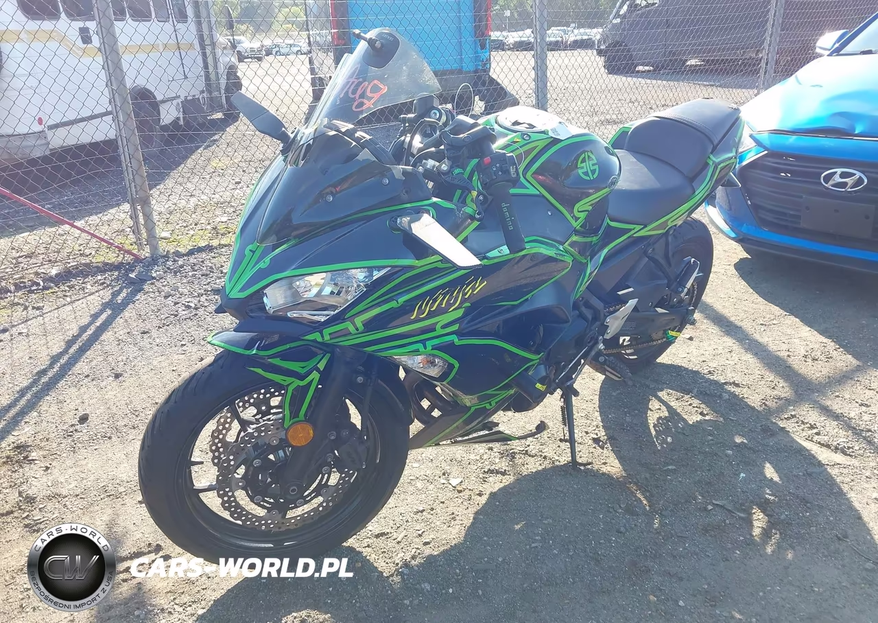 2017 Kawasaki Ex650 J VIN:JKAEXEJ12HDA00461 - 2