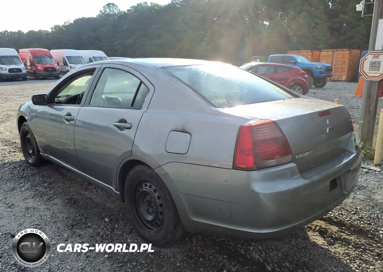 2007 Mitsubishi Galant Es-Se VIN:4A3AB36F07E074928 - 3
