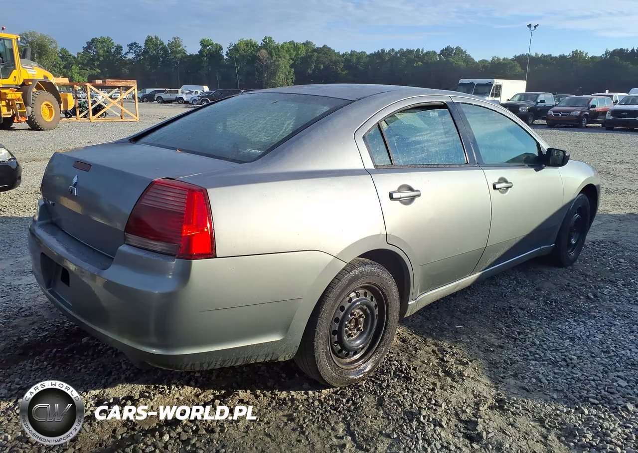 2007 Mitsubishi Galant Es-Se VIN:4A3AB36F07E074928 - 4