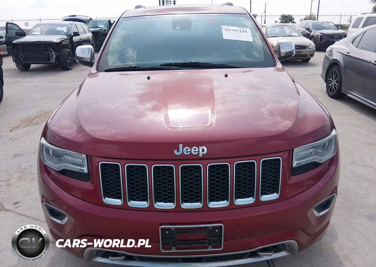 2014 Jeep Grand Cherokee Overland VIN:1C4RJFCM9EC324172 - 12