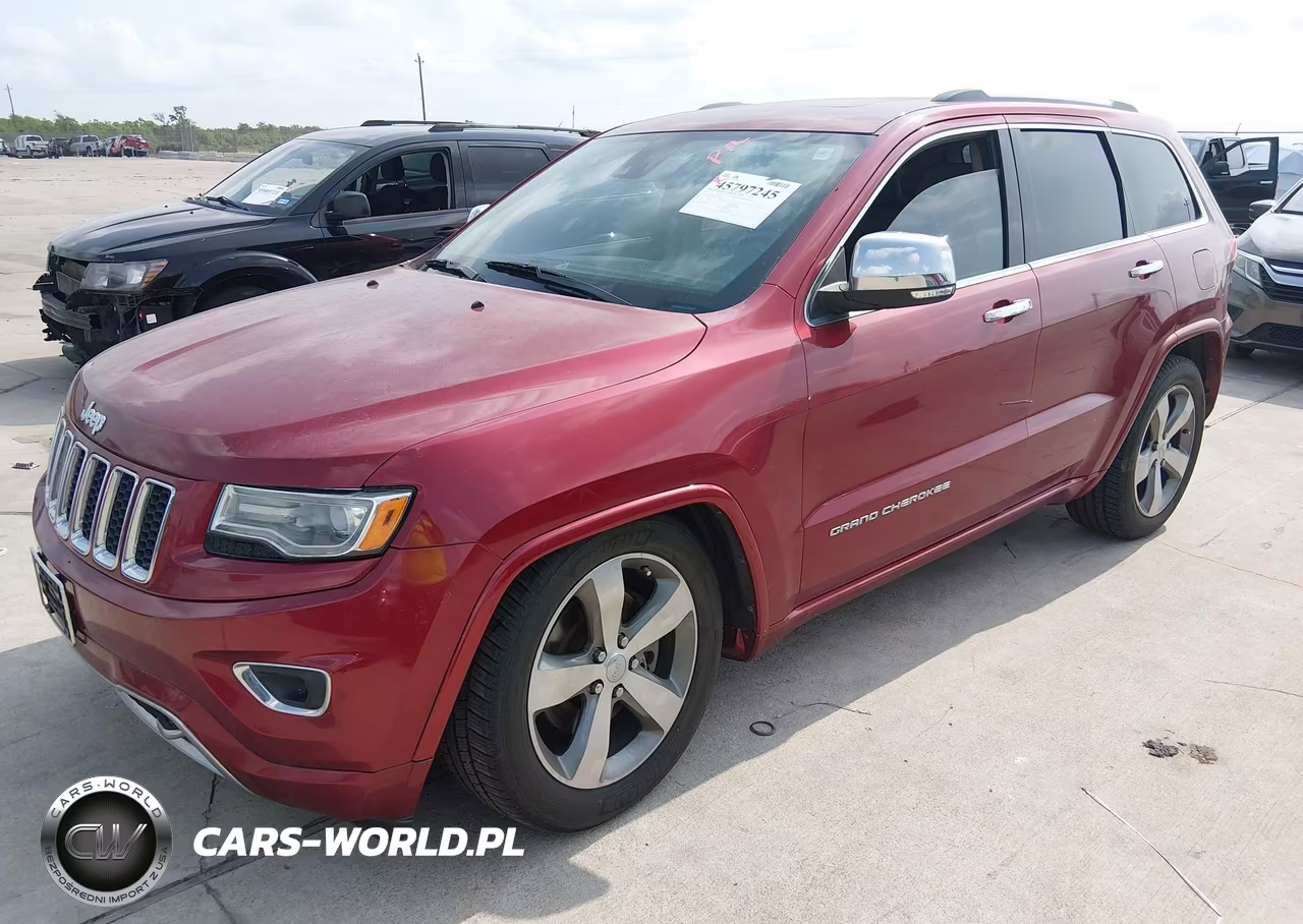 2014 Jeep Grand Cherokee Overland VIN:1C4RJFCM9EC324172 - 2