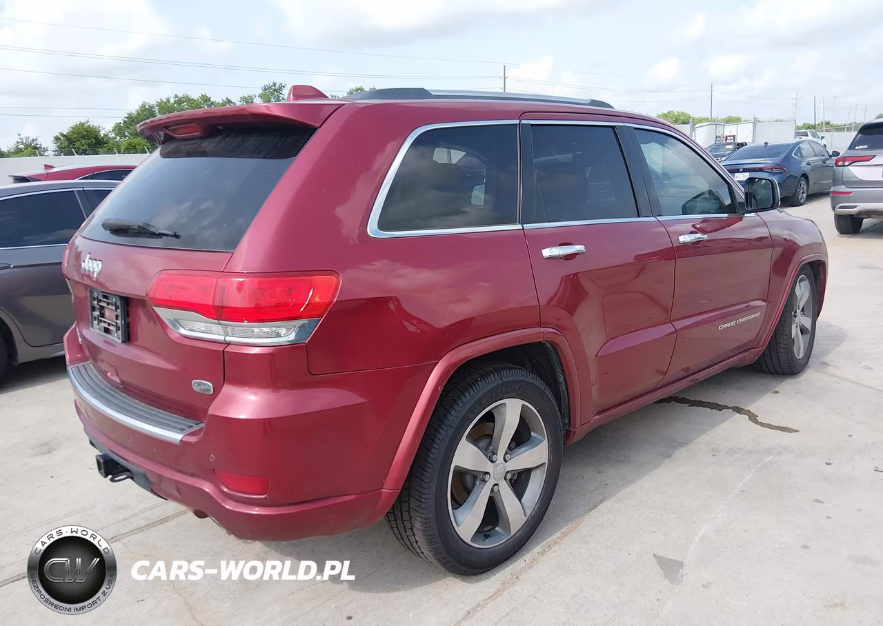 2014 Jeep Grand Cherokee Overland VIN:1C4RJFCM9EC324172 - 4