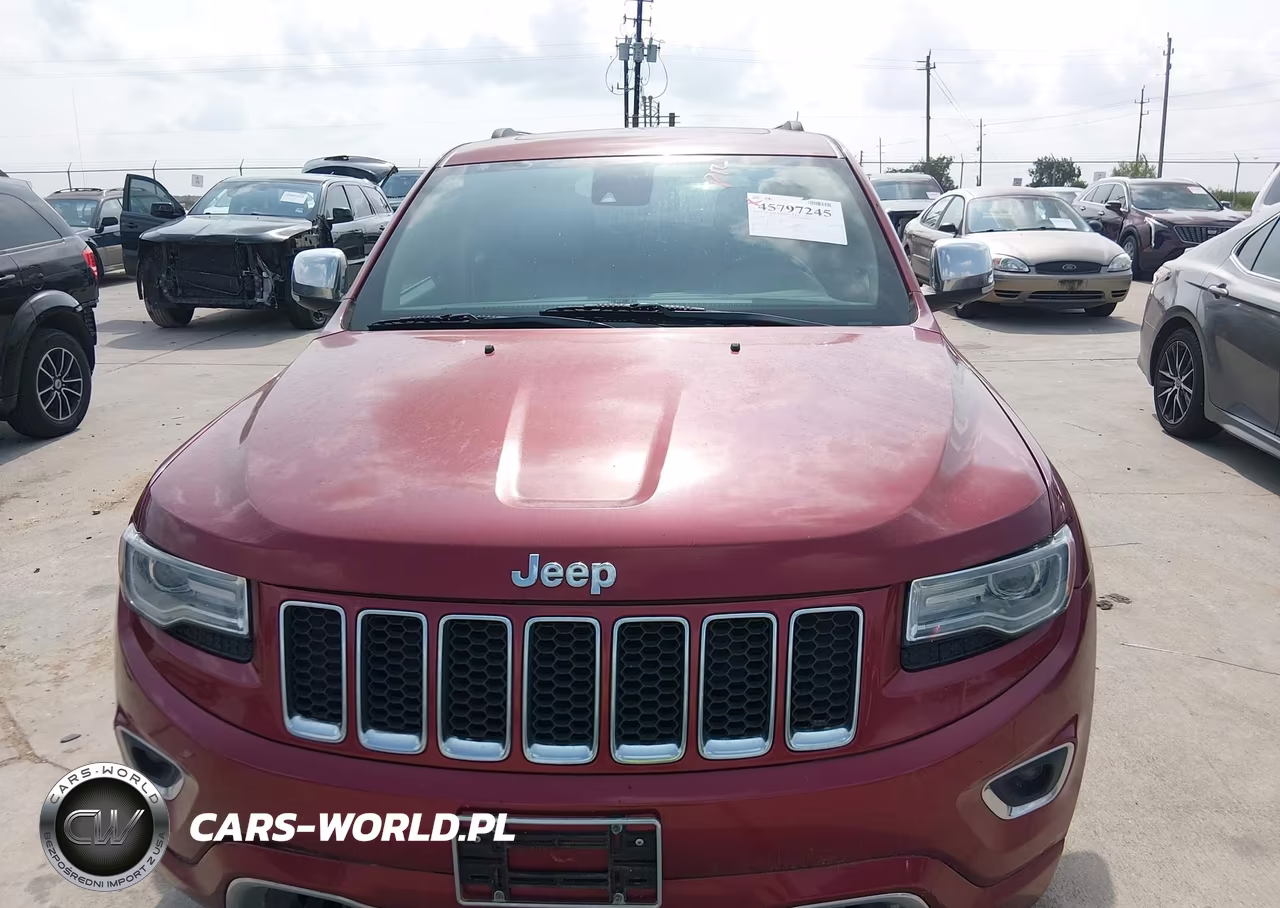 2014 Jeep Grand Cherokee Overland VIN:1C4RJFCM9EC324172 - 6