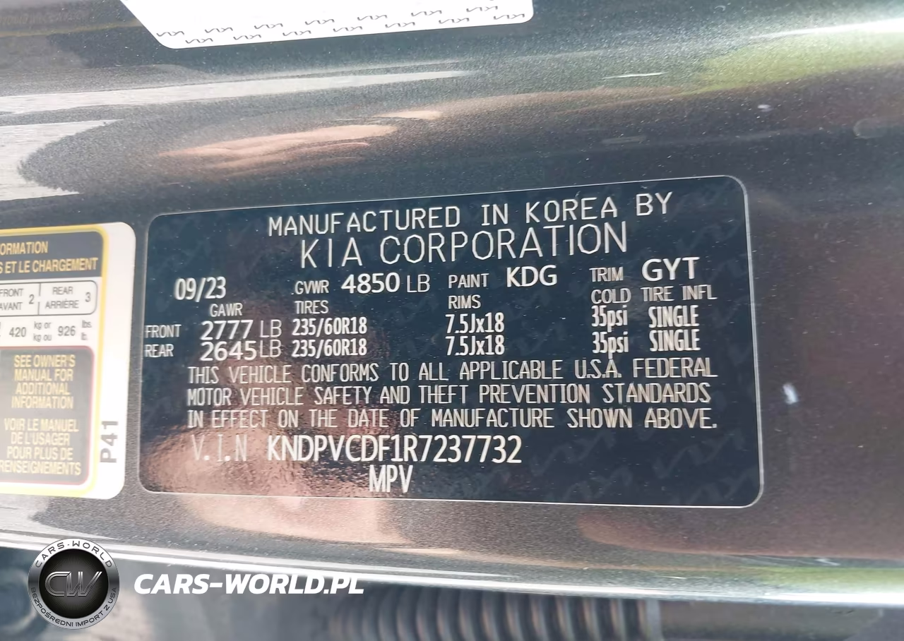 2024 Kia Sportage Ex VIN:KNDPVCDF1R7237732 - 9