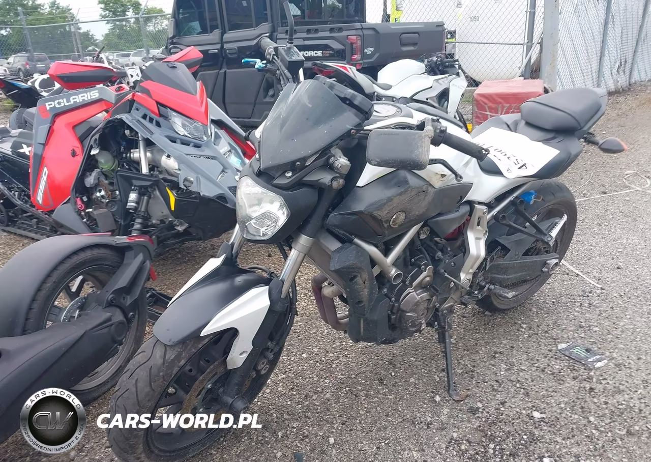 2015 Yamaha Fz07 VIN:JYARM06E6FA002249 - 2
