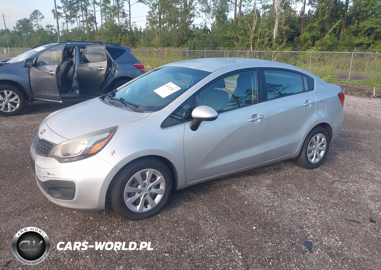 2014 Kia Rio Lx VIN:KNADM4A3XE6326590 - 2