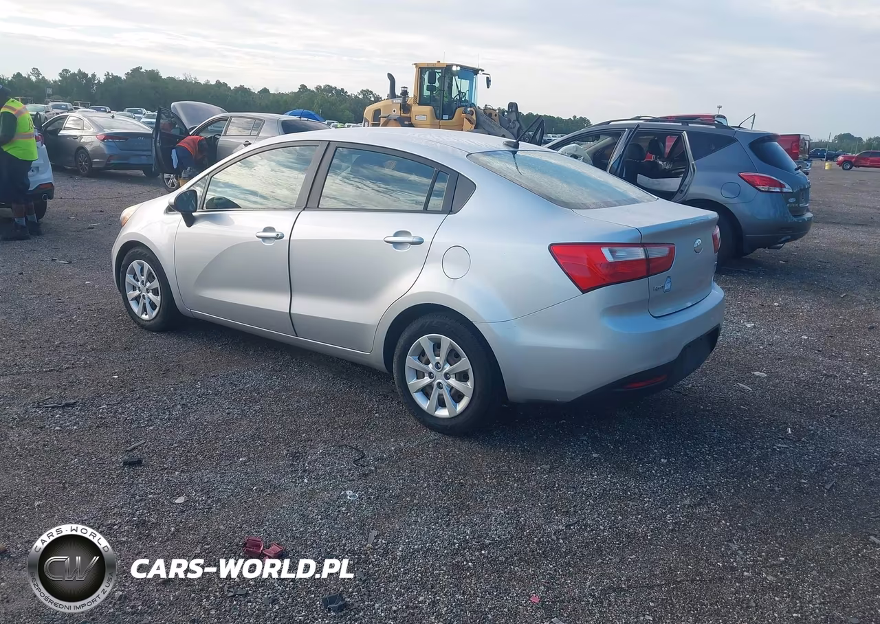 2014 Kia Rio Lx VIN:KNADM4A3XE6326590 - 3