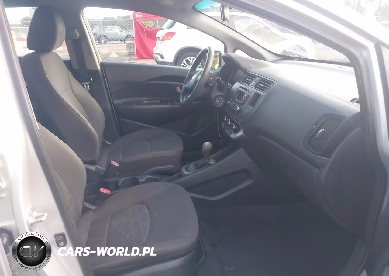 2014 Kia Rio Lx VIN:KNADM4A3XE6326590 - 5