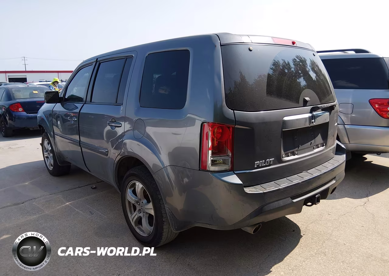 2013 Honda Pilot Ex-L VIN:5FNYF3H77DB038546 - 3