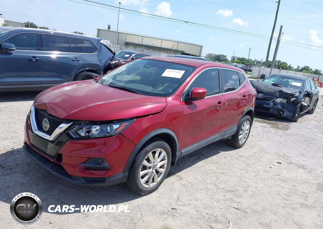 2021 Nissan Rogue Sport S Fwd Xtronic Cvt VIN:JN1BJ1AV1MW307267 - 2