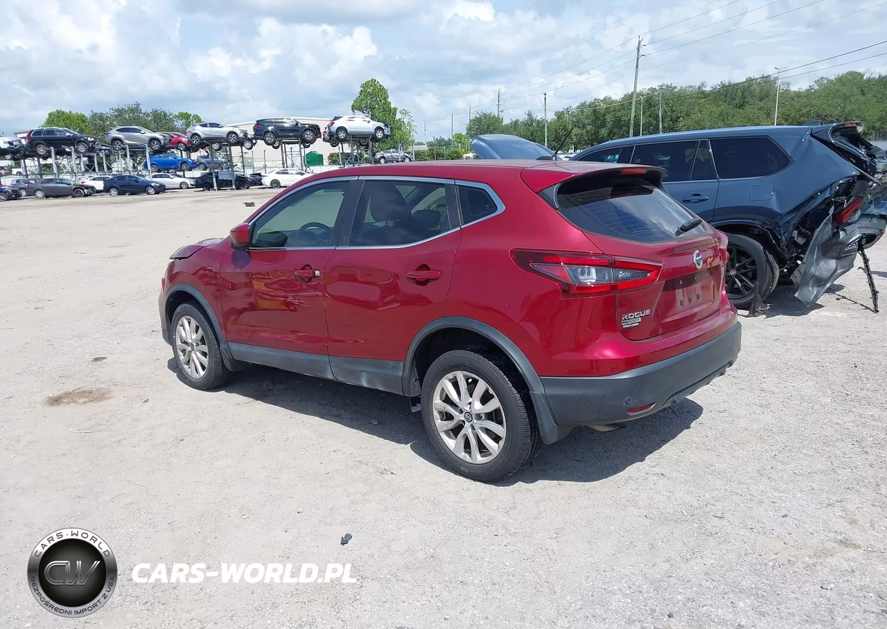 2021 Nissan Rogue Sport S Fwd Xtronic Cvt VIN:JN1BJ1AV1MW307267 - 3