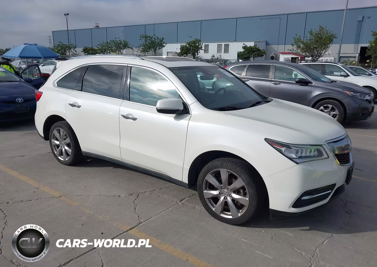2016 Acura Mdx Advance Entertainment Packages-Advance Package – zdjęcie 1 z 17