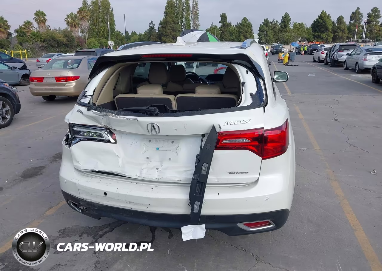2016 Acura Mdx Advance Entertainment Packages-Advance Package VIN:5FRYD4H98GB007256 - 17