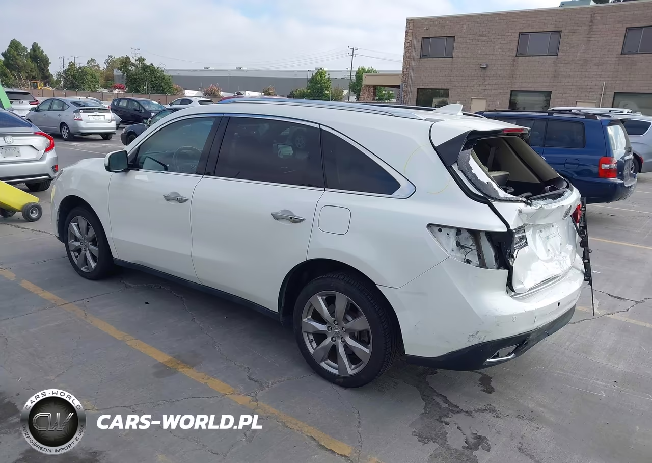 2016 Acura Mdx Advance Entertainment Packages-Advance Package VIN:5FRYD4H98GB007256 - 3