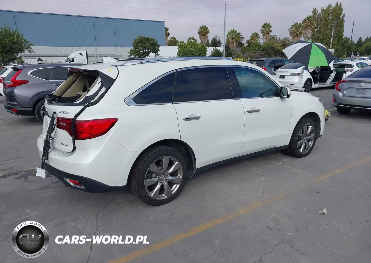 2016 Acura Mdx Advance Entertainment Packages-Advance Package VIN:5FRYD4H98GB007256 - 4