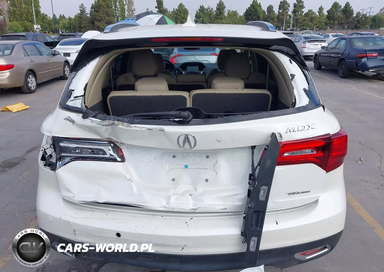 2016 Acura Mdx Advance Entertainment Packages-Advance Package VIN:5FRYD4H98GB007256 - 6