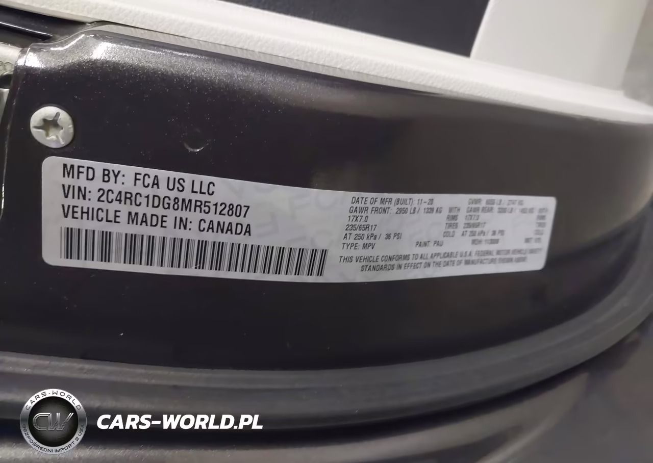 2021 Chrysler Voyager Lxi VIN:2C4RC1DG8MR512807 - 9