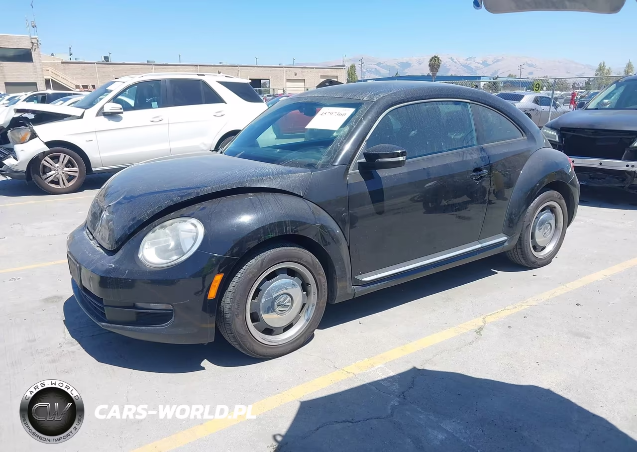 2012 Volkswagen Beetle 2.5L VIN:3VWJP7AT7CM632476 - 2
