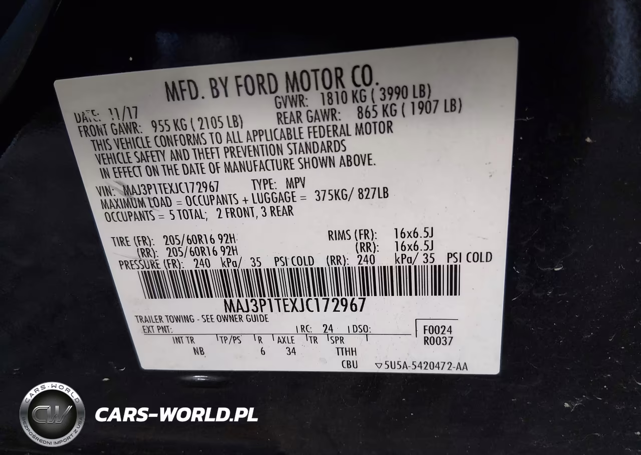 2018 Ford Ecosport Se VIN:MAJ3P1TEXJC172967 - 9