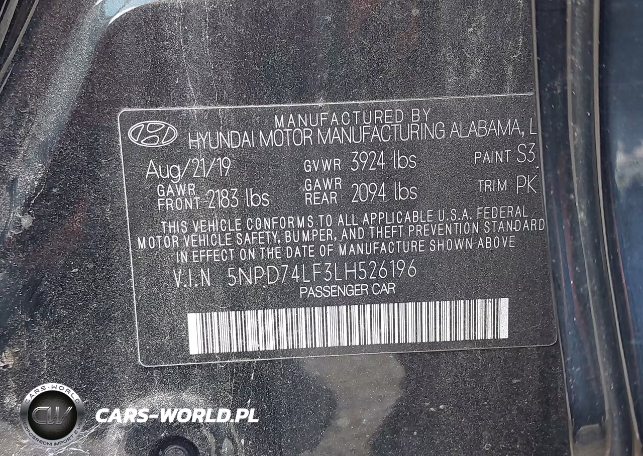 2020 Hyundai Elantra Se VIN:5NPD74LF3LH526196 - 9