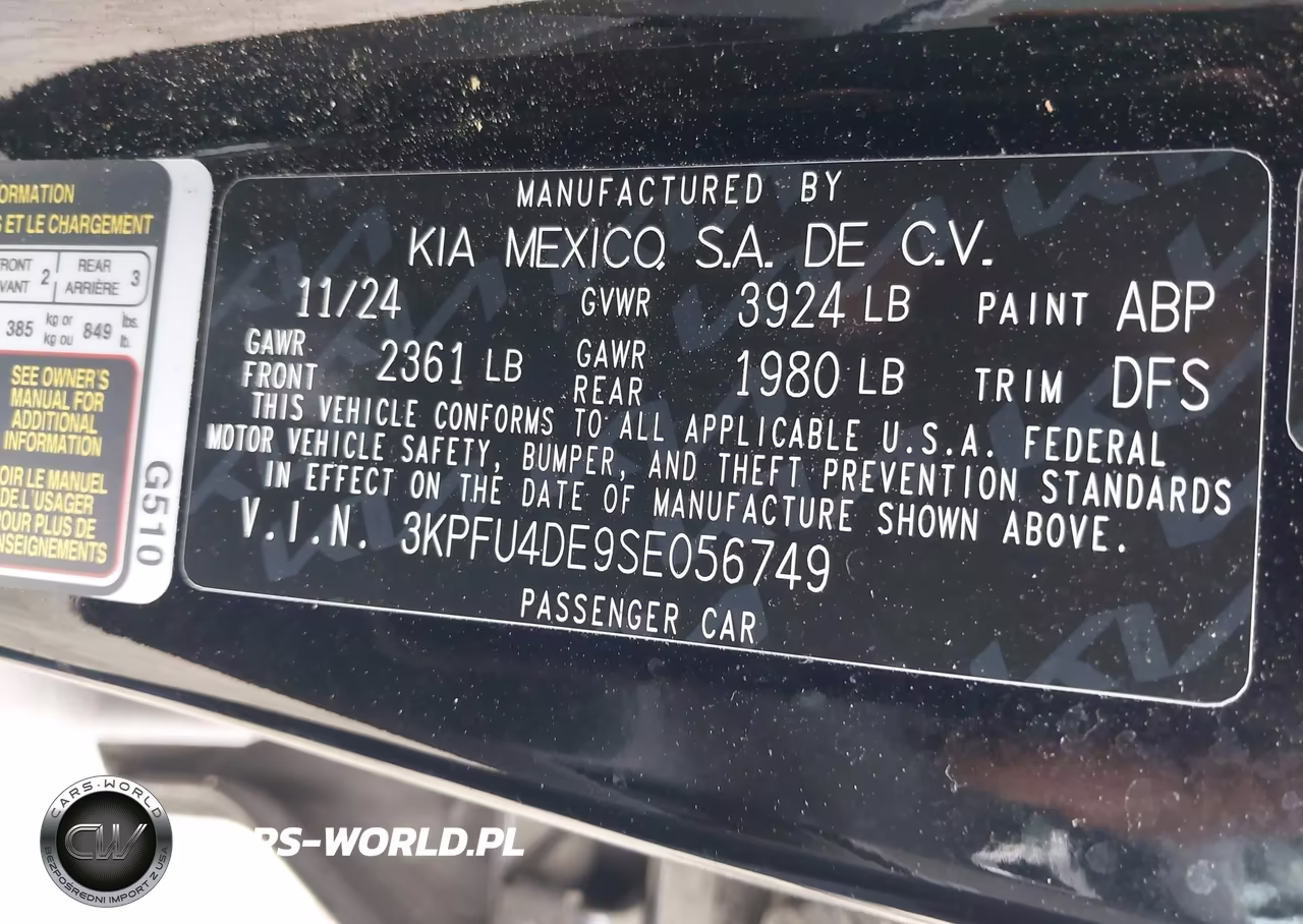 2025 Kia K4 Ex VIN:3KPFU4DE9SE056749 - 9