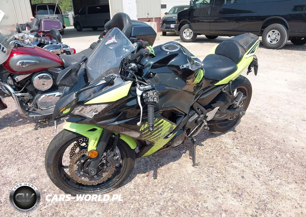 2026 Kawasaki Ex650 P VIN:ML5EXEP14TDAJ6192 - 2