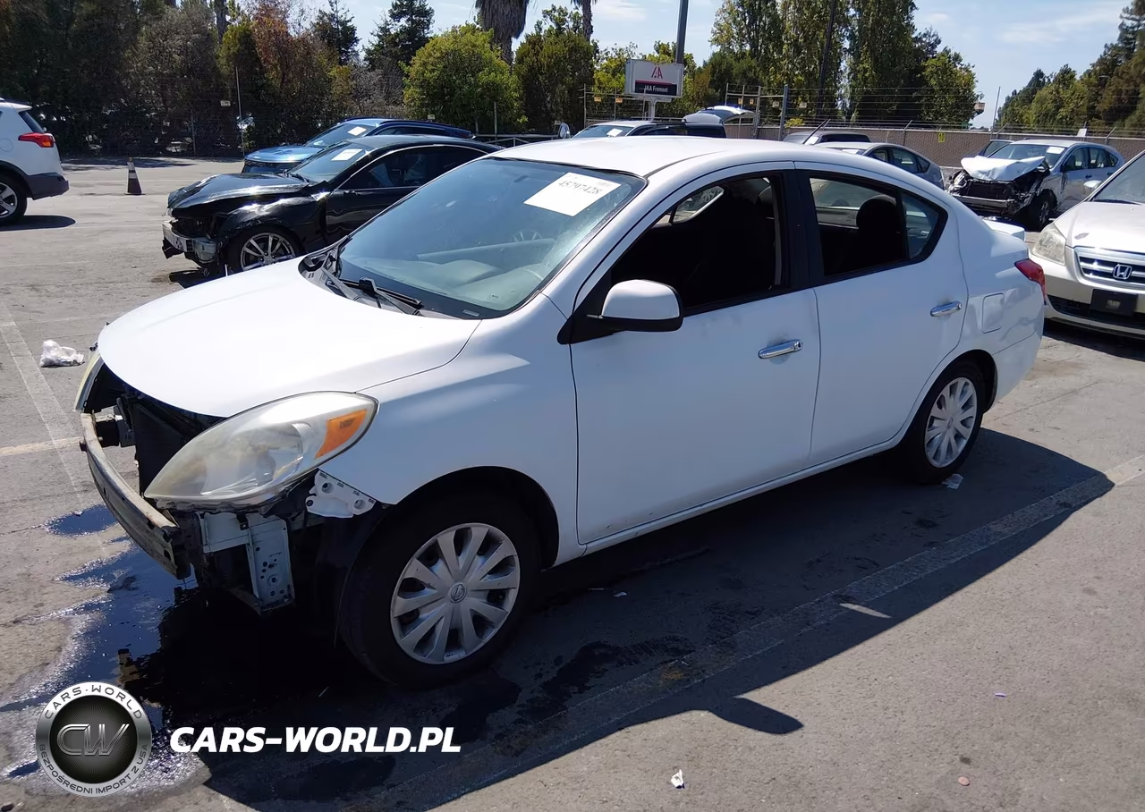 2014 Nissan Versa 1.6 Sv VIN:3N1CN7AP3EL825837 - 2