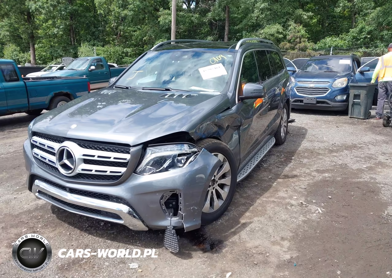 2017 Mercedes-Benz Gls 450 4Matic VIN:4JGDF6EE5HA900109 - 2