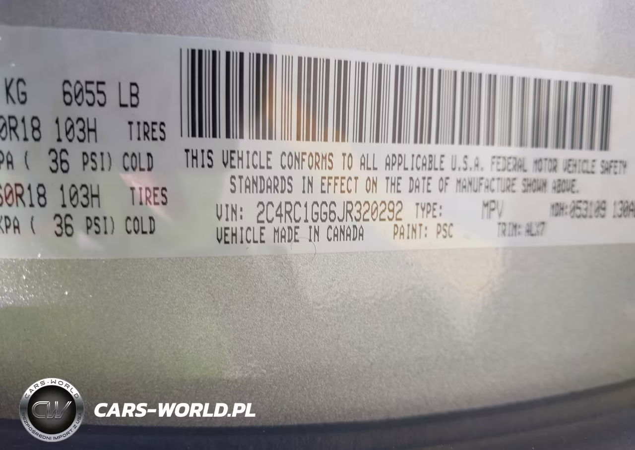 2018 Chrysler Pacifica Limited VIN:2C4RC1GG6JR320292 - 9