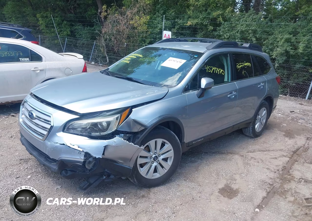 2016 Subaru Outback 2.5I Premium VIN:4S4BSBFC7G3310800 - 2