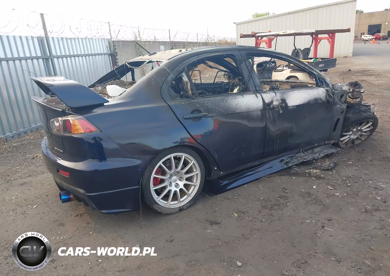 2014 Mitsubishi Lancer Evolution Gsr VIN:JA32W8FV9EU019444 - 4